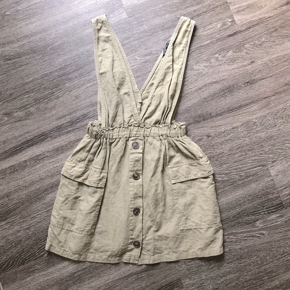 Sage Green Mini Dress